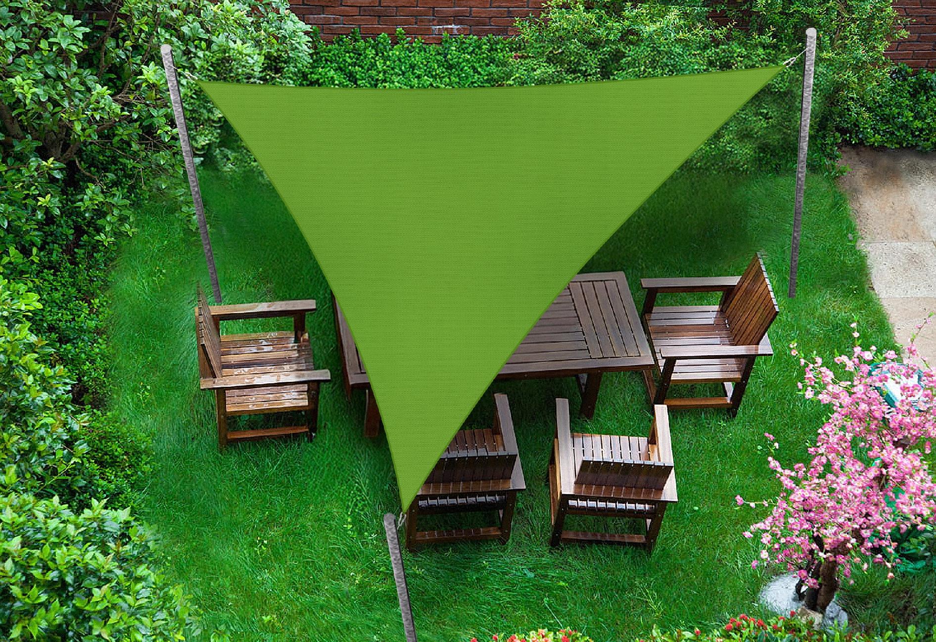 ZESTAW DO MONTAŻU ŻAGLI PRZECIWSŁONECZNYCH TRÓJKĄTNYCH DO DREWNA I MURU