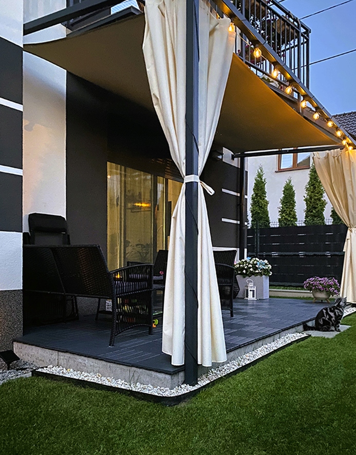 ŻAGIEL PRZECIWSŁONECZNY WODOSZCZELNY PREMIUM 3X2,5