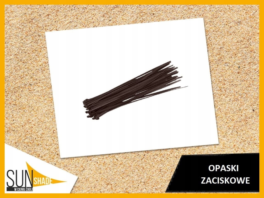 OPASKI ZACISKOWE TRYTYTKI DO MONTAŻU OSŁON MAT BALKONOWYCH