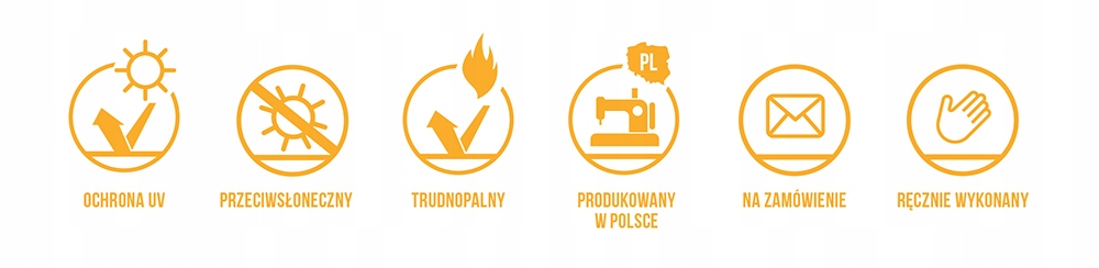 PAS ALTANOWY ŻAGIEL PRZECIWSŁONECZNY NA PEROGLĘ ALTANĘ TARAS BIAŁY 1X5