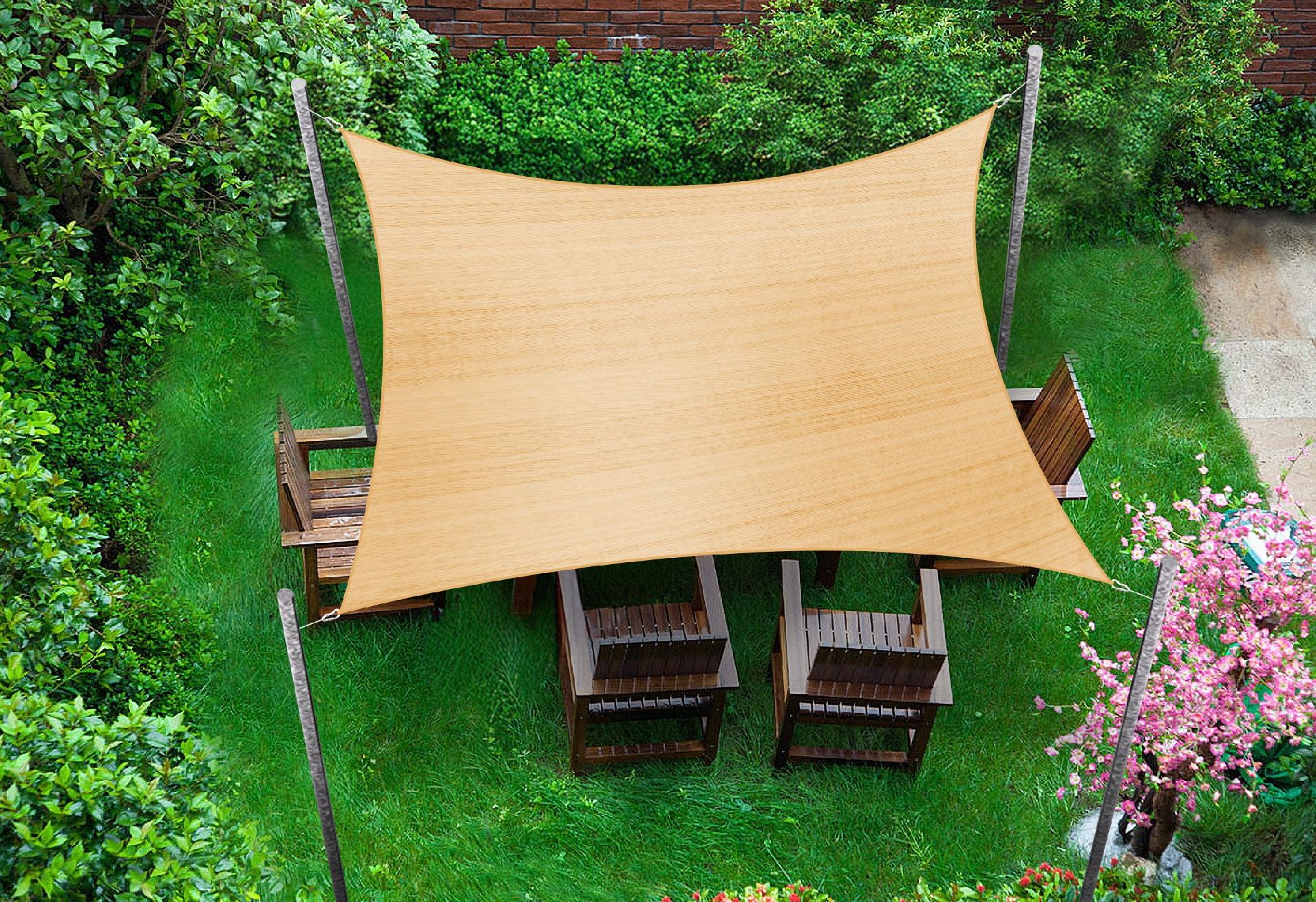 ŻAGIEL PRZECIWSŁONECZNY OGRODOWY TARASOWY BARDZO MOCNY HDPE NA WYMIAR