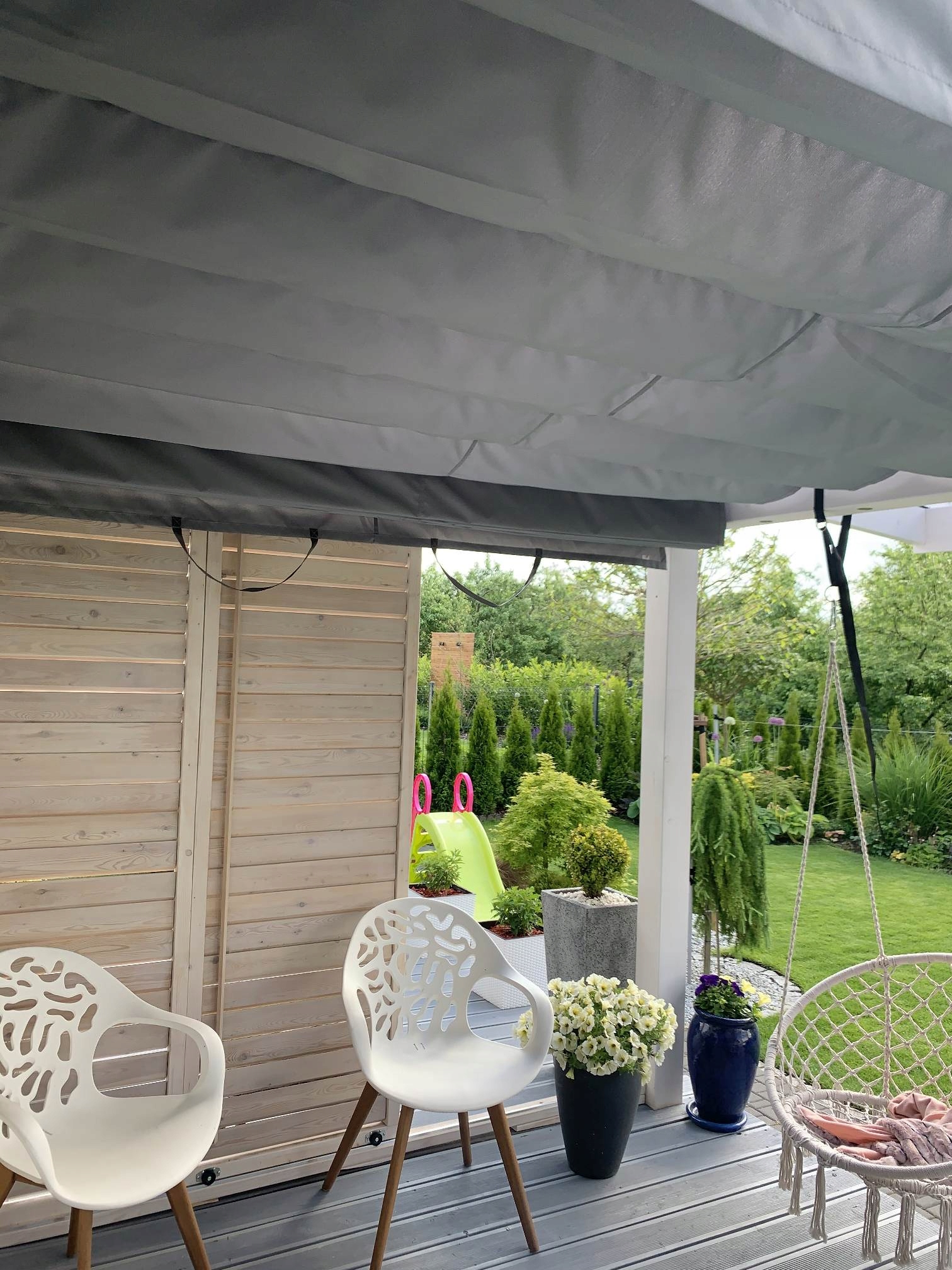 OSŁONA ZACIENIAJĄCA ROLETA PRZECIWSŁONECZNA DO OGRODU ZIMOWEGO NA WYMIAR