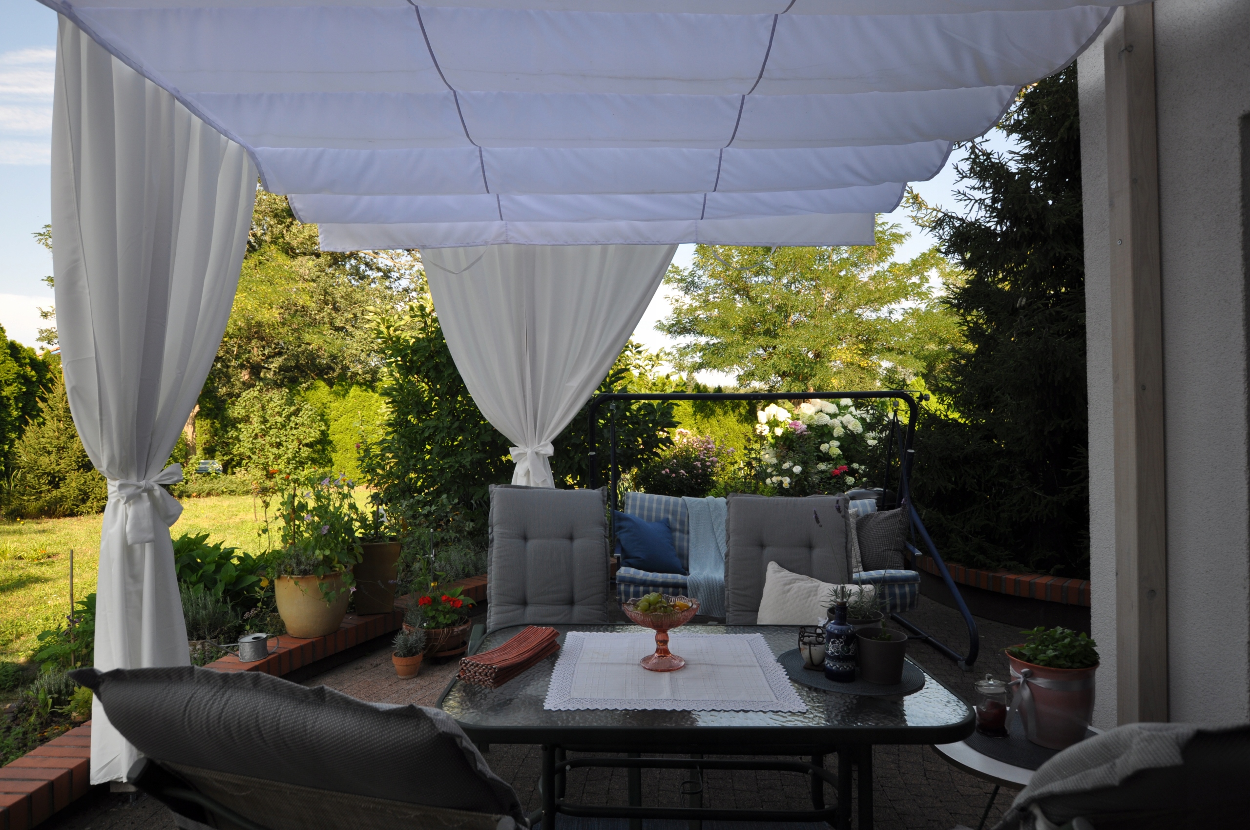 ROLETA RZYMSKA PRZECIWSŁONECZNA WODOSZCZELNA ROZSUWANA ZWIJANA BIAŁA 4X4