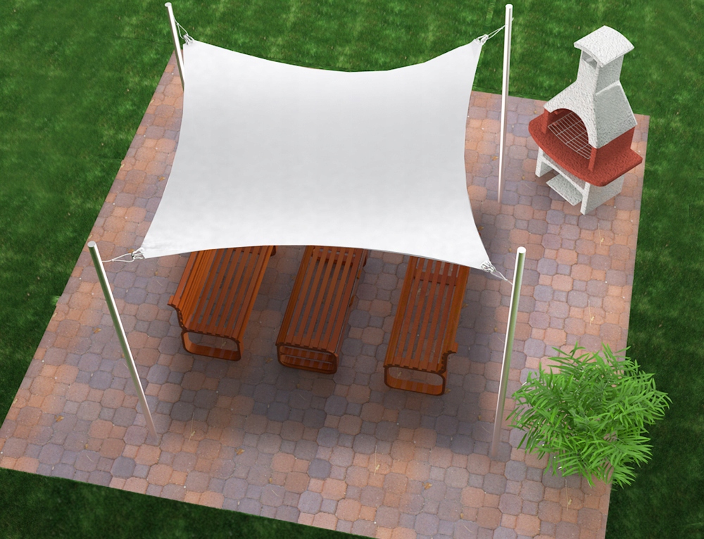 ŻAGIEL OGRODOWY - KWADRAT 4,2X4,2M