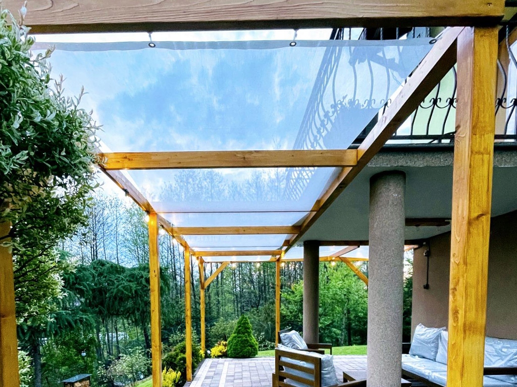 PAS ALTANOWY ŻAGIEL PRZECIWSŁONECZNY NA PEROGLĘ ALTANĘ TARAS BIAŁY 1X5