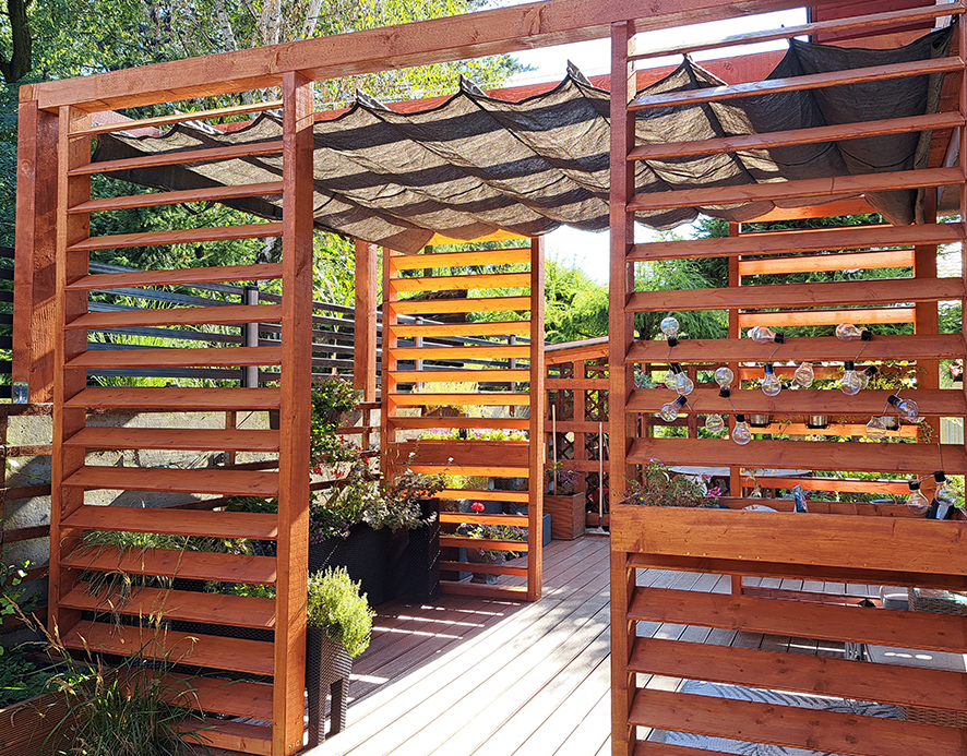 ROLETA RZYMSKA PRZECIWSŁONECZNA MARKIZA ZWIJANA NA WYMIAR Z TKANINY HDPE