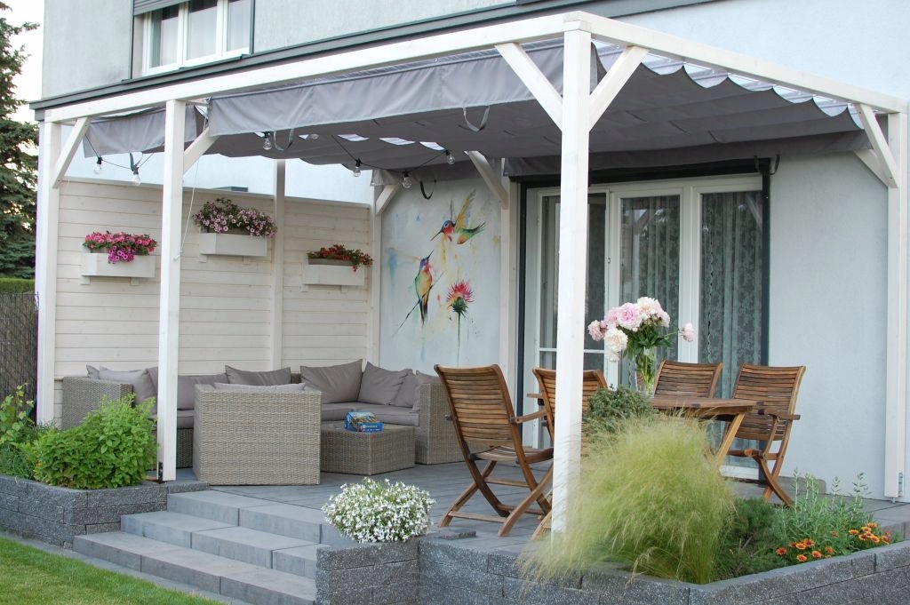 ROLETA RZYMSKA PRZECIWSŁONECZNA WODOSZCZELNA ZWIJANA NA DACH SZARA 2,5X3