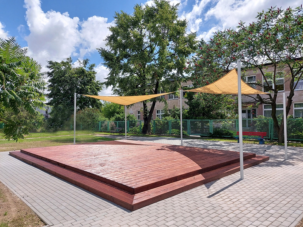 ŻAGIEL PRZECIWSŁONECZNY OGRODOWY HDPE 6X6X6