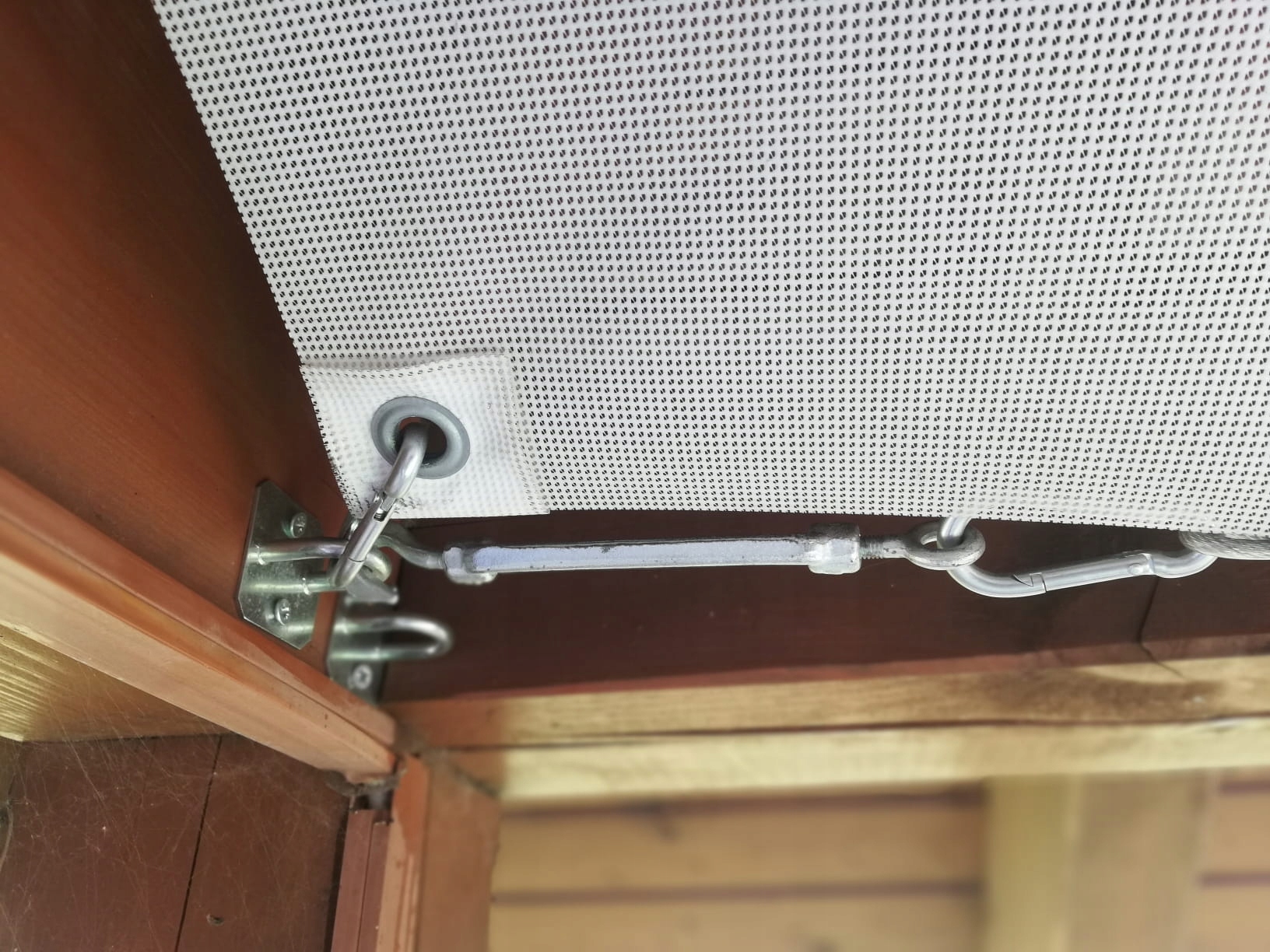 ŻAGIEL PRZECIWSŁONECZNY OGRODOWY ROZSUWANY 1,5X5M