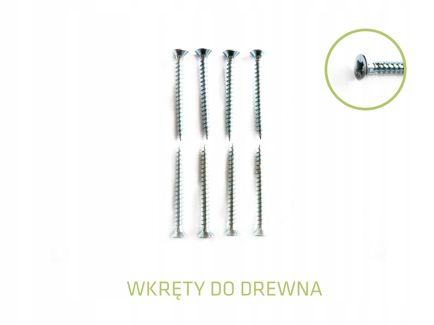 WKRĘTY DO DREWNA DO MONTAŻU ŻAGLI