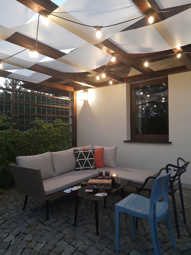 PAS ALTANOWY ŻAGIEL PRZECIWSŁONECZNY NA PEROGLĘ ALTANĘ TARAS BIAŁY 1X5