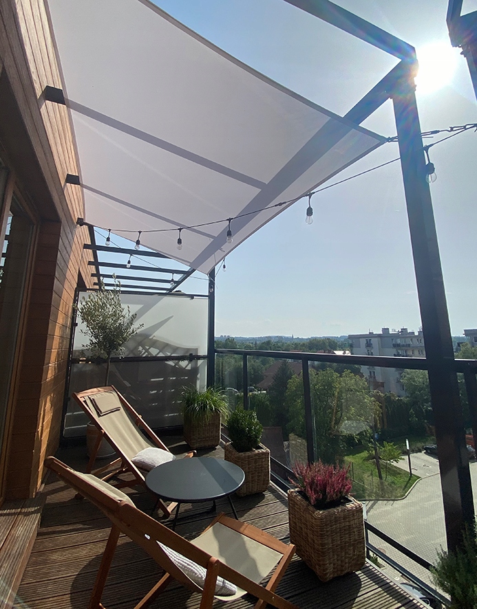 ŻAGIEL PRZECIWSŁONECZNY WODOSZCZELNY PREMIUM 3X2,5