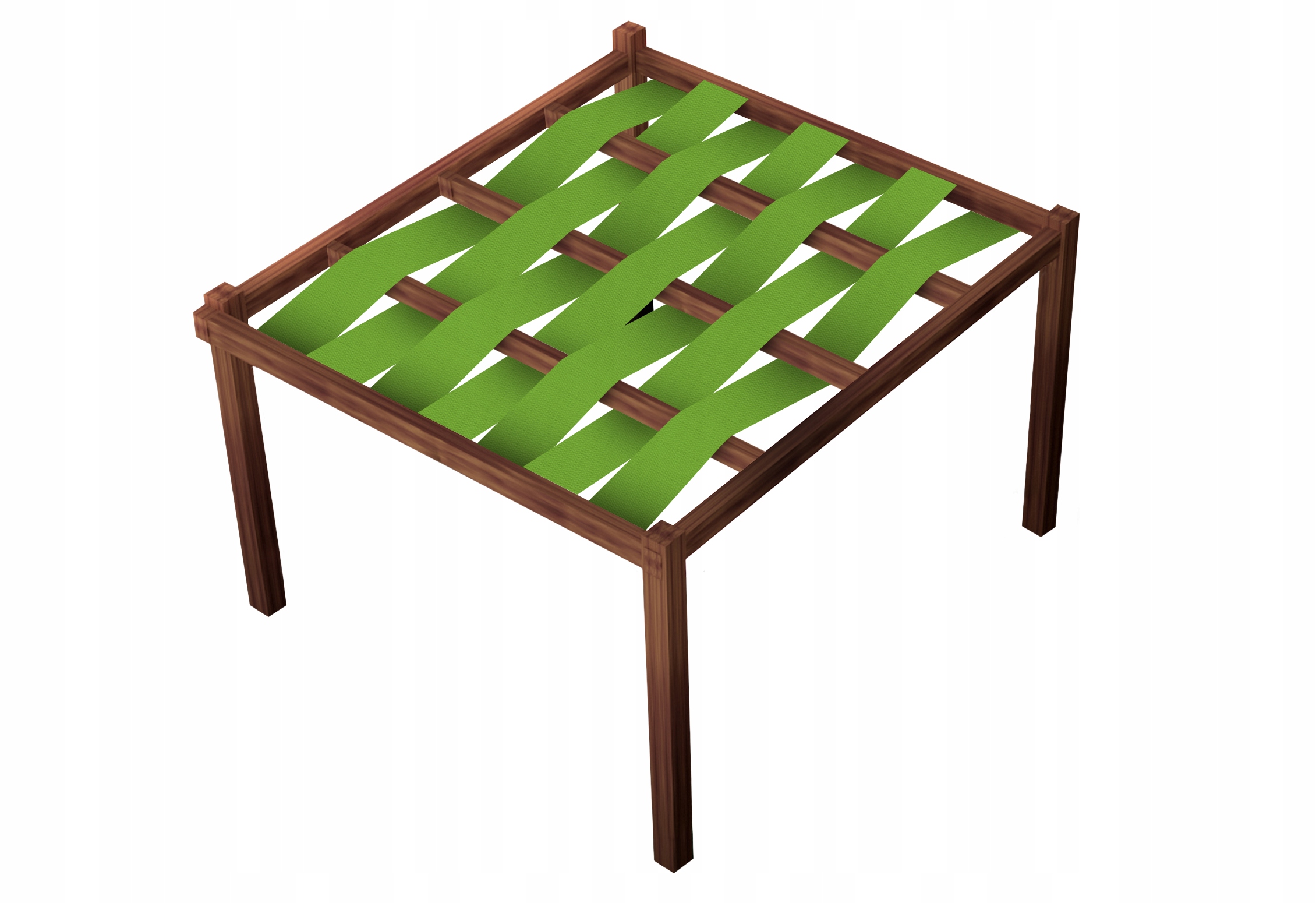 PAS ALTANOWY ŻAGIEL PRZECIWSŁONECZNY WODOSZCZELNY NA PERGOLĘ ZIELONY 0,4X5