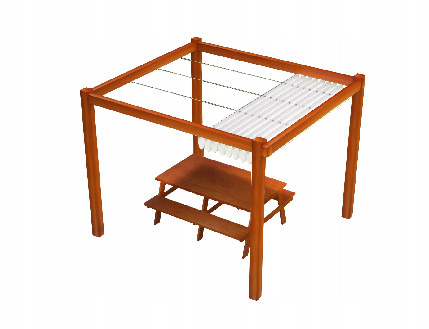 ROLETA RZYMSKA PRZECIWSŁONECZNA WODOSZCZELNA ROZSUWANA ZWIJANA BIAŁA 3X5