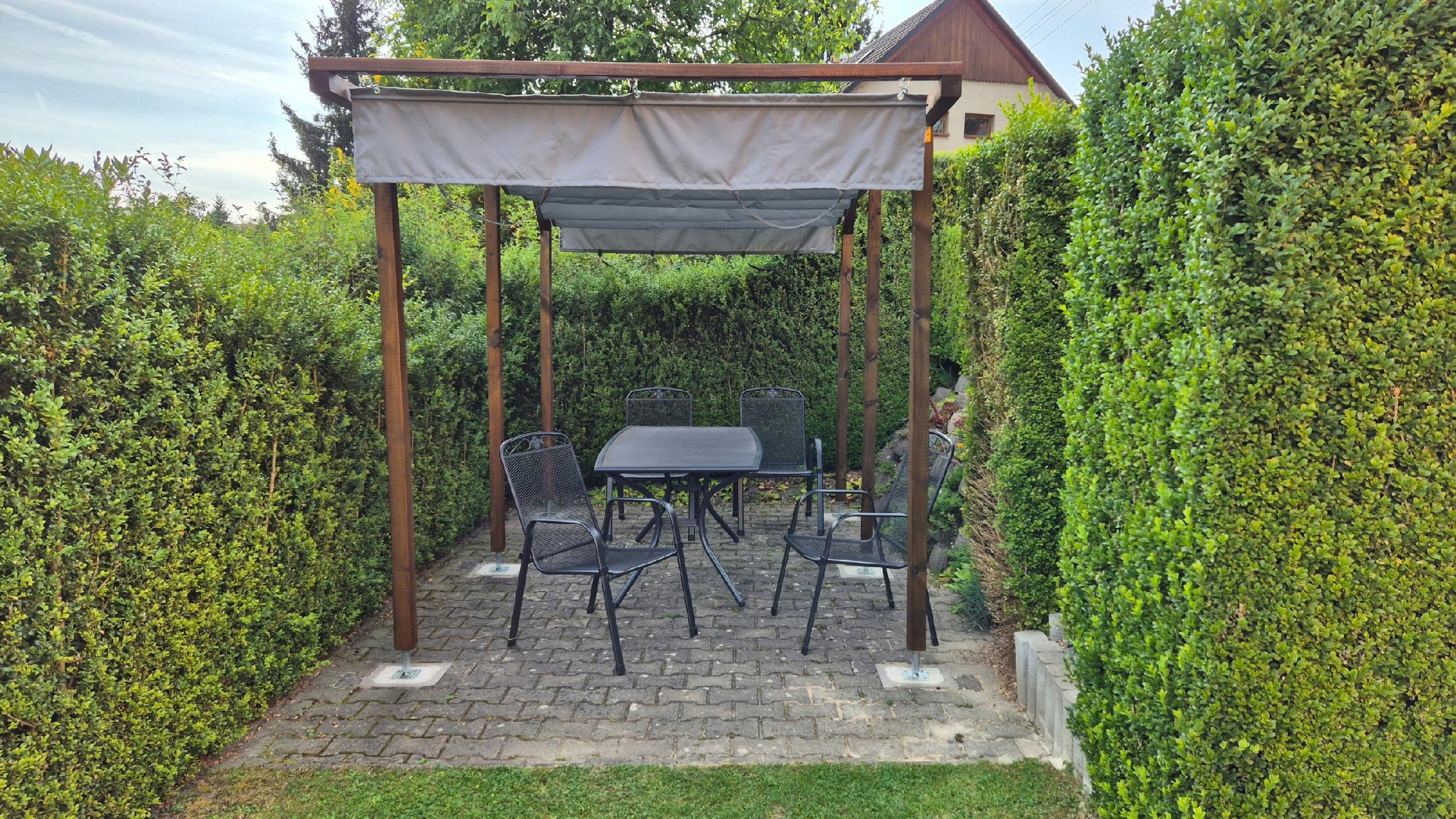 ROLETA RZYMSKA PRZECIWSŁONECZNA WODOSZCZELNA ZWIJANA NA DACH SZARA 2,5X3