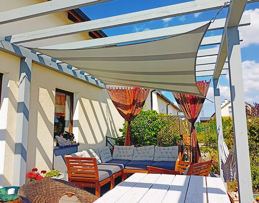 ŻAGIEL PRZECIWSŁONECZNY WODOSZCZELNY PREMIUM 3X2,5