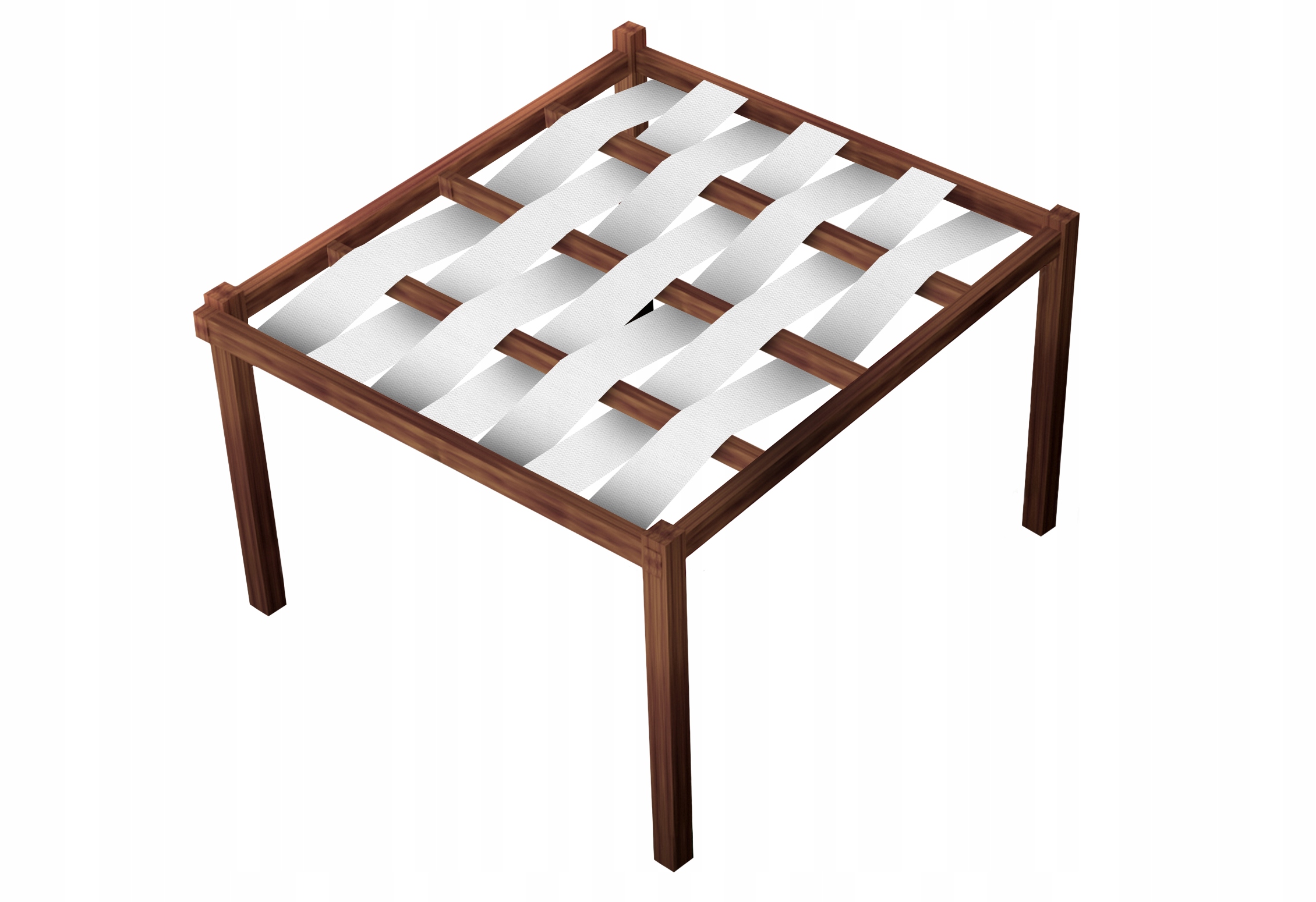 PAS ALTANOWY ŻAGIEL PRZECIWSŁONECZNY WODOSZCZELNY NA PERGOLĘ BIAŁY 0,4X5