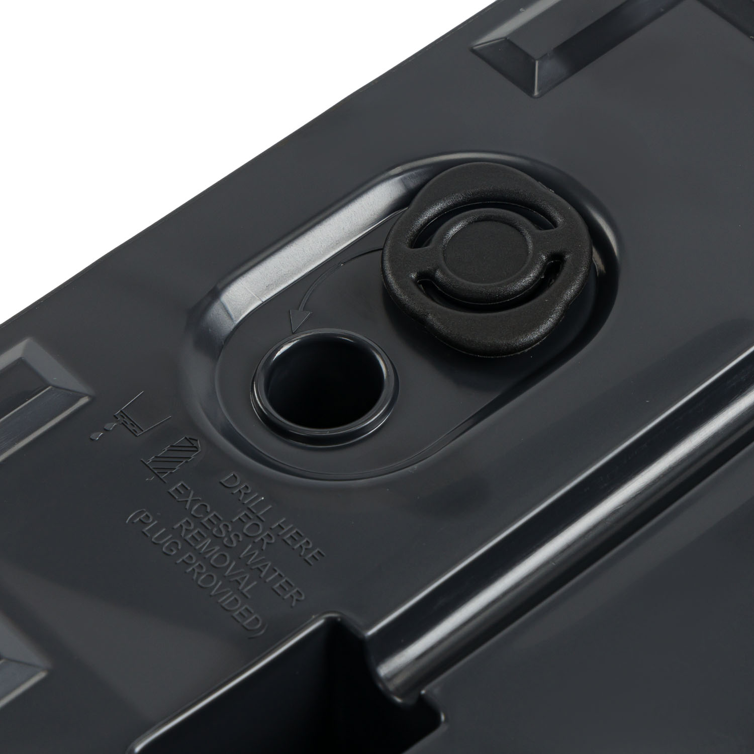 VASO Fioriera CASSETTA Da BALCONE Roxanne Con Sottovaso 60cm Veca VARI Colori Color Bianco