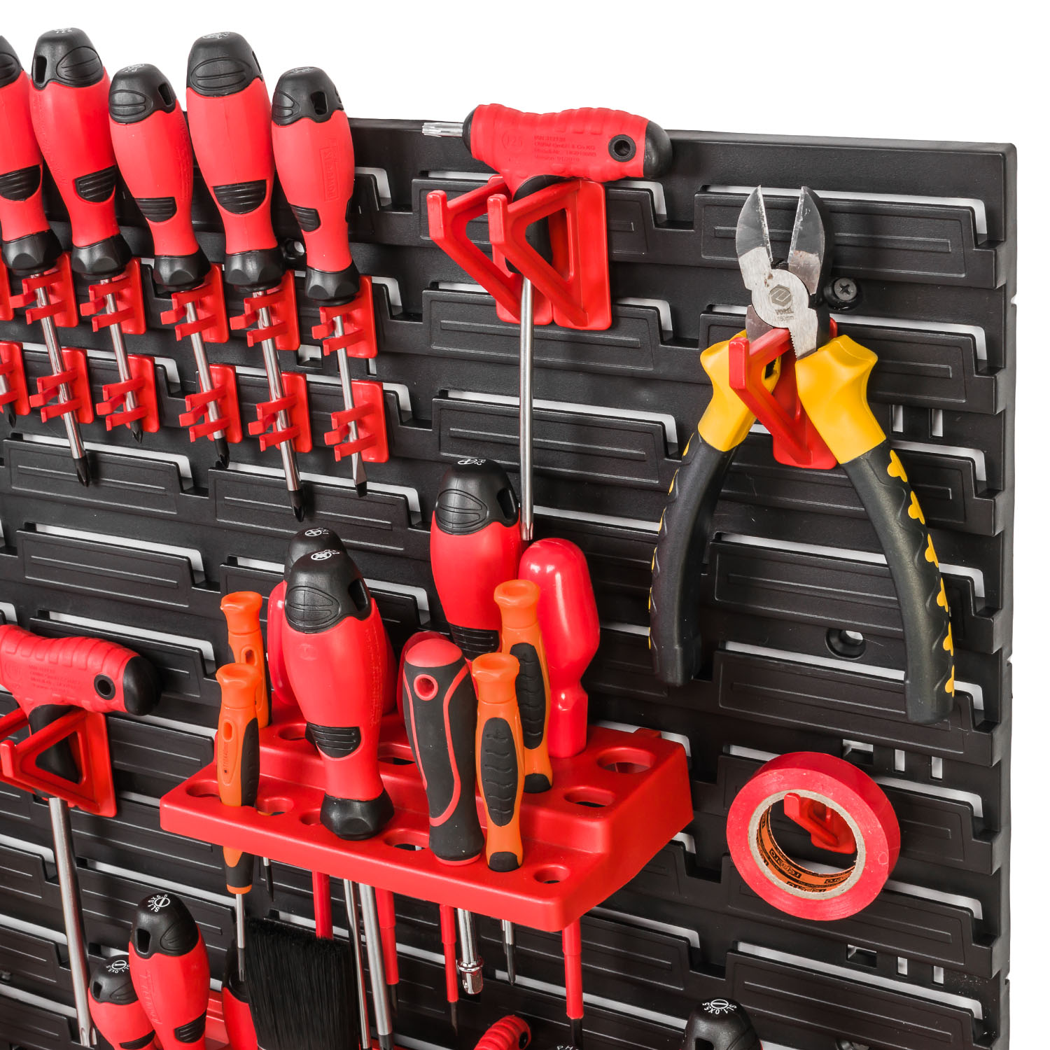 KADAX Pannello Portautensili Da Parete 156x78 Cm 135 Scatole Da Officina Per Garage 83764669 - Foto 5