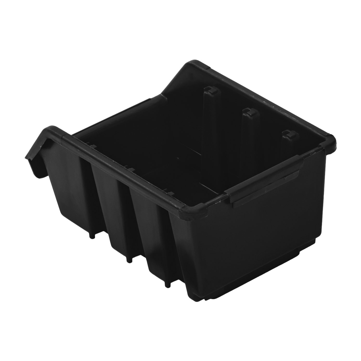 Cajas de Almacenamiento Pila Compartimento Almacenaje Ergobox 2 Negro