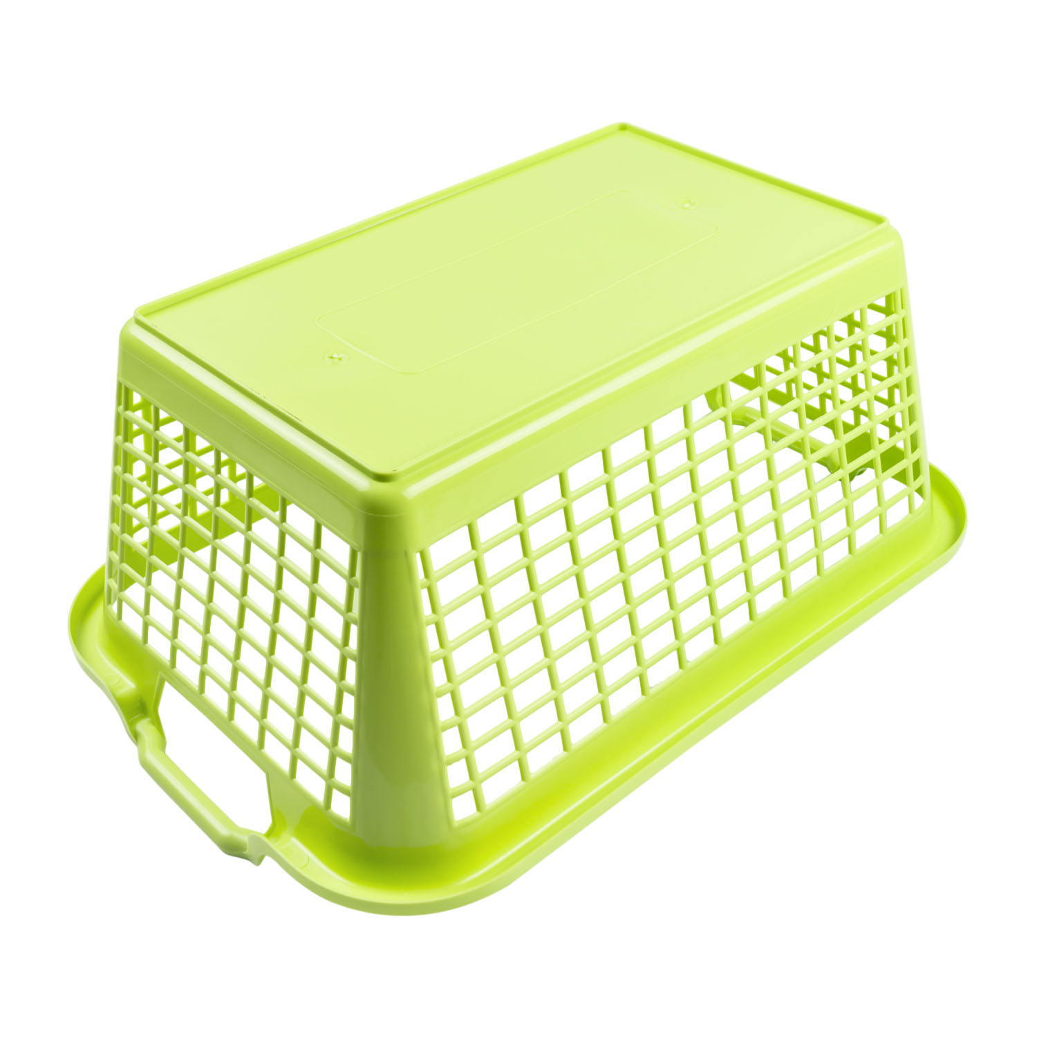 Wäschekorb 60cm Wäschebox rechteckig Aufbewahrungskorb grün | eBay