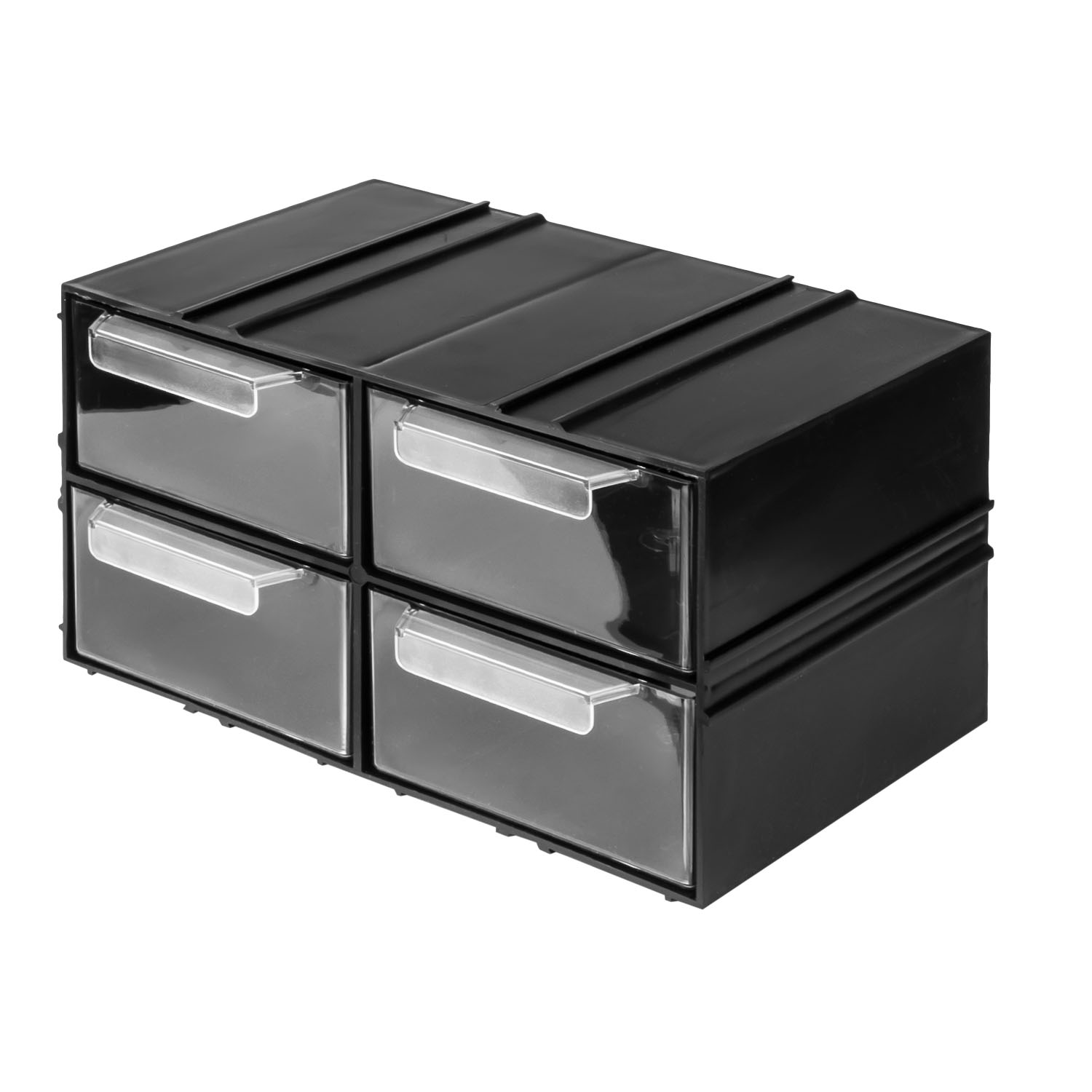 Aufbewahrungsbox aus Kunststoff 4 Schubladen Kleinteilemagazin | eBay