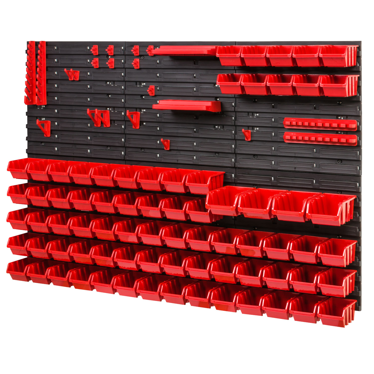 Stapelboxen Wandregal Box Sichtlagerkästen Schüttenregal Lagersystem 74