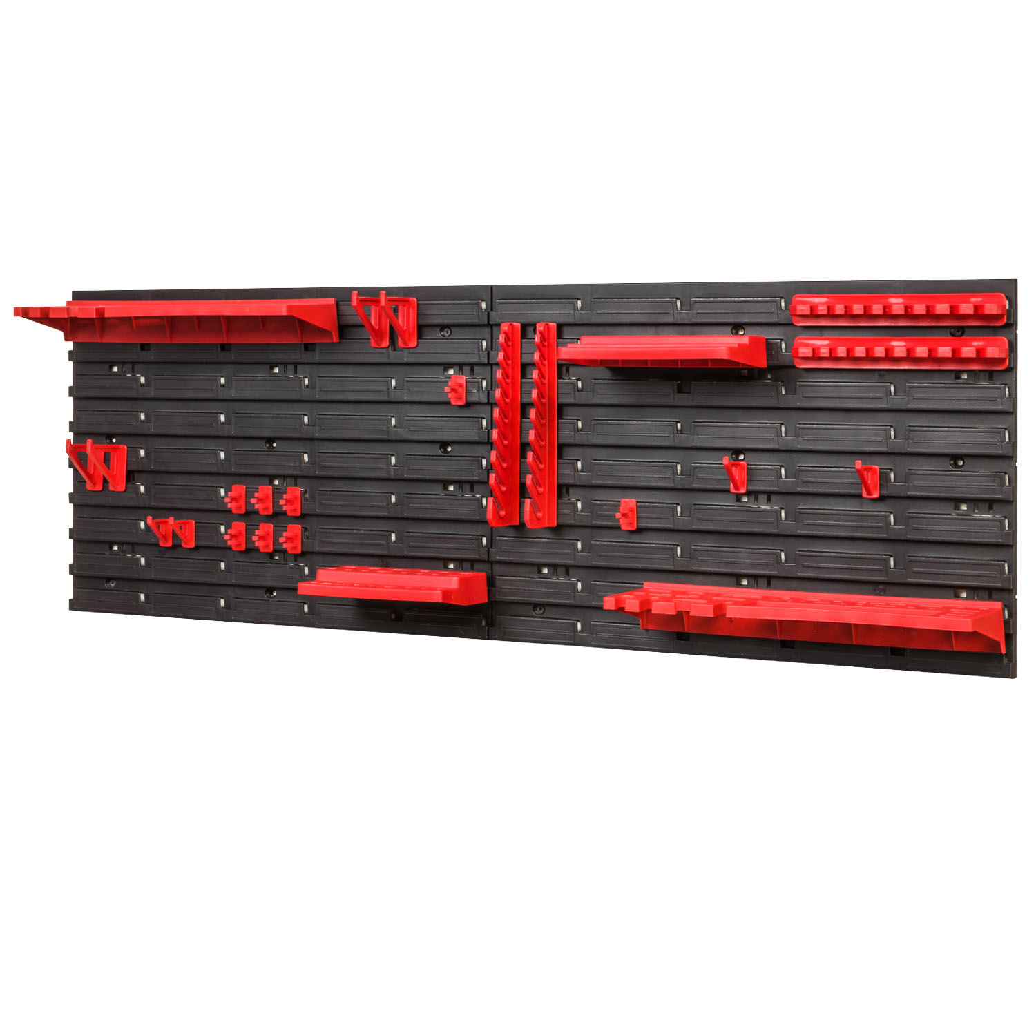 Estante de Pared Gancho 20 Soportes Plástico Compartimentos Lagersystem