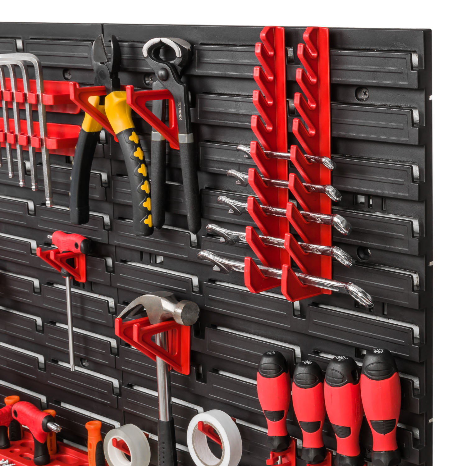 Wandregal Haken 36 Halterungen Kunststoff 2 Facher Montagewand | eBay