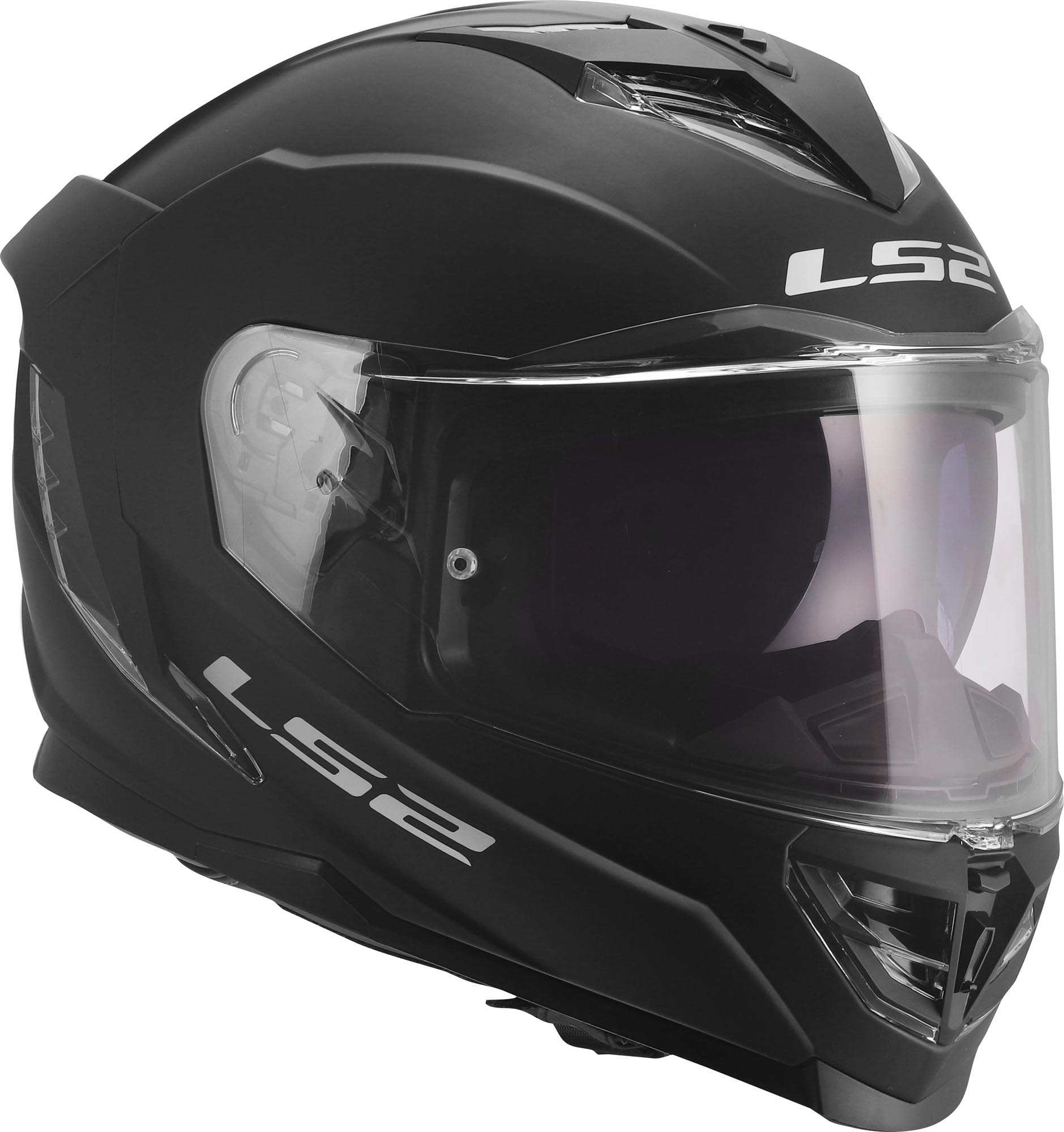 LS2 FF818 STORM III SOLID MATT BLACK INTEGRALNY CZARNY MAT