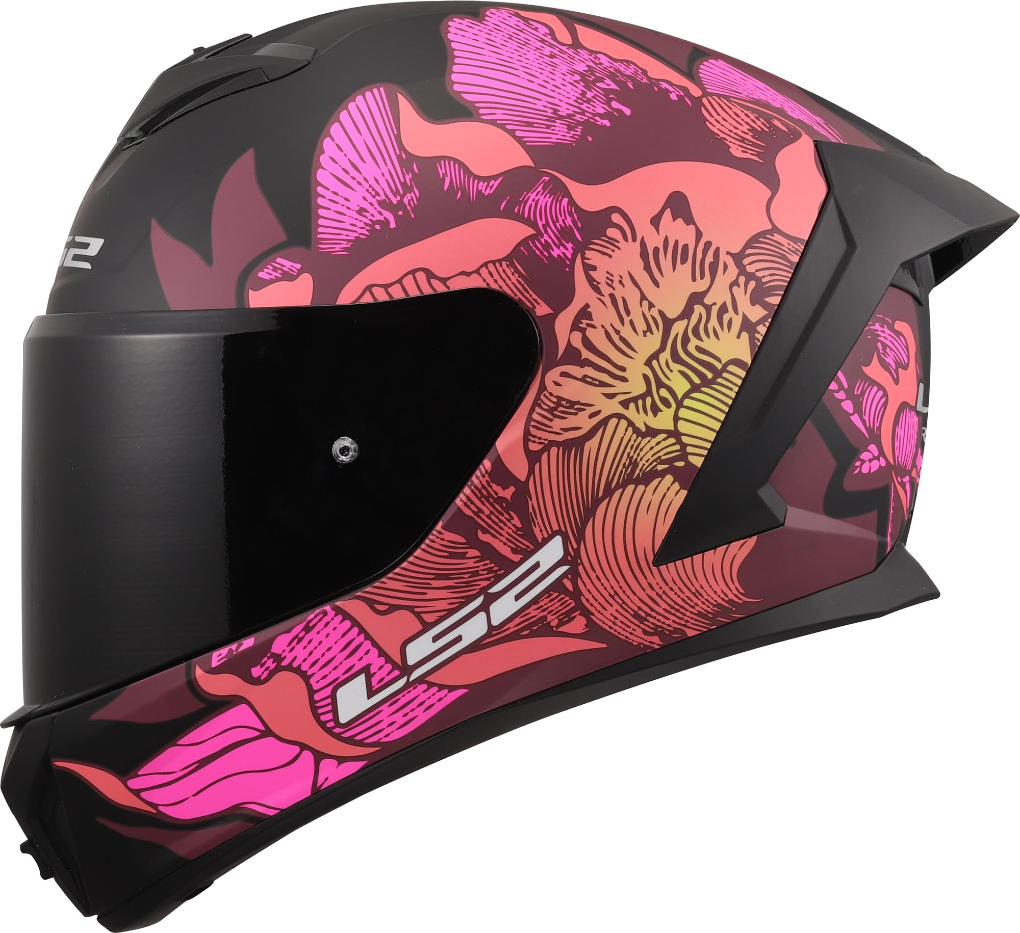 Kask motocyklowy LS2 FF820 RAPID III rzut z boku