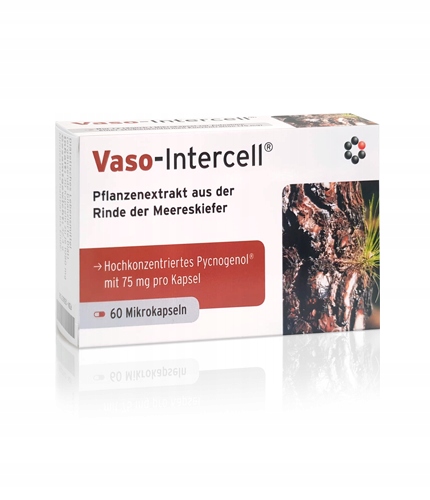 VASO-INTERCELL - PYCNOGENOL 75 MG 60 KAPS NIEMCY