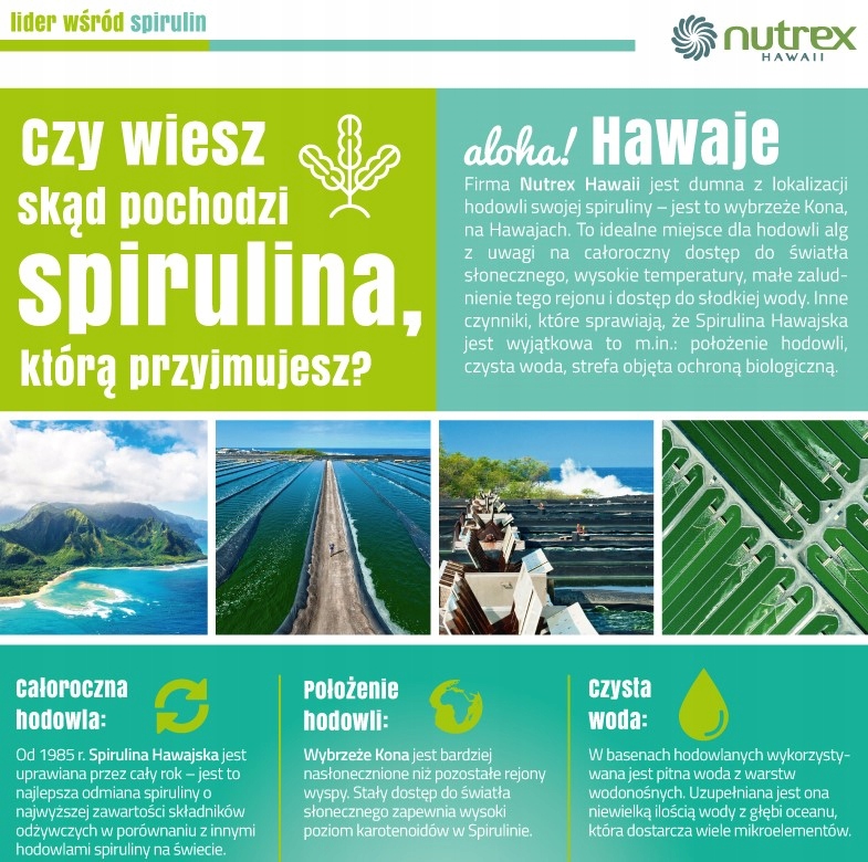SPIRULINA HAWAJSKA PACIFICA 500 MG 4200 TABLETEK