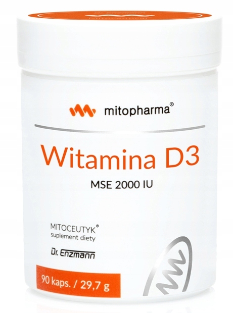 DR ENZMANN WITAMINA D3 2000 IU MSE 90 KAPSUŁEK