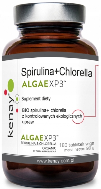 SPIRULINA CHLORELLA ALGAEXP3 PARRY NUTRACEUTICALS