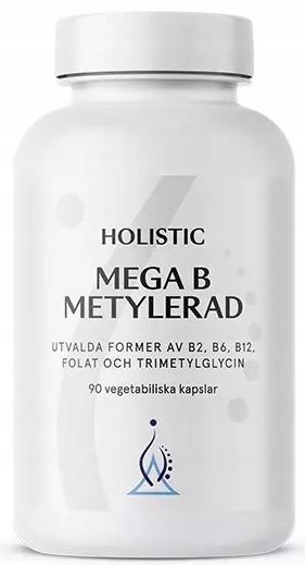 Holistic Mega B Metylerad - Metylowane B 90 kaps.