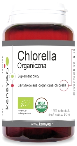 CHLORELLA 100% ORGANICZNA BIO ECO ORGANIC ___
