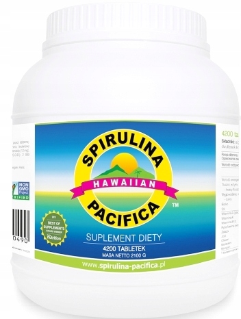SPIRULINA HAWAJSKA PACIFICA 500 MG 4200 TABLETEK
