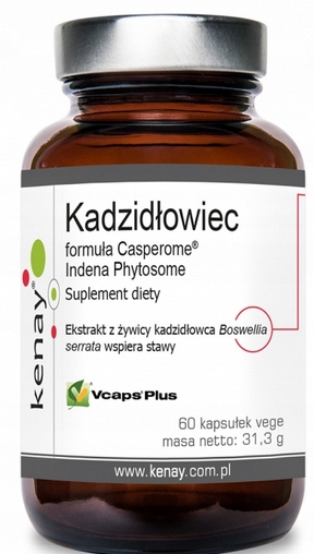 Kadzidłowiec formula Casperome Indena Phytosome
