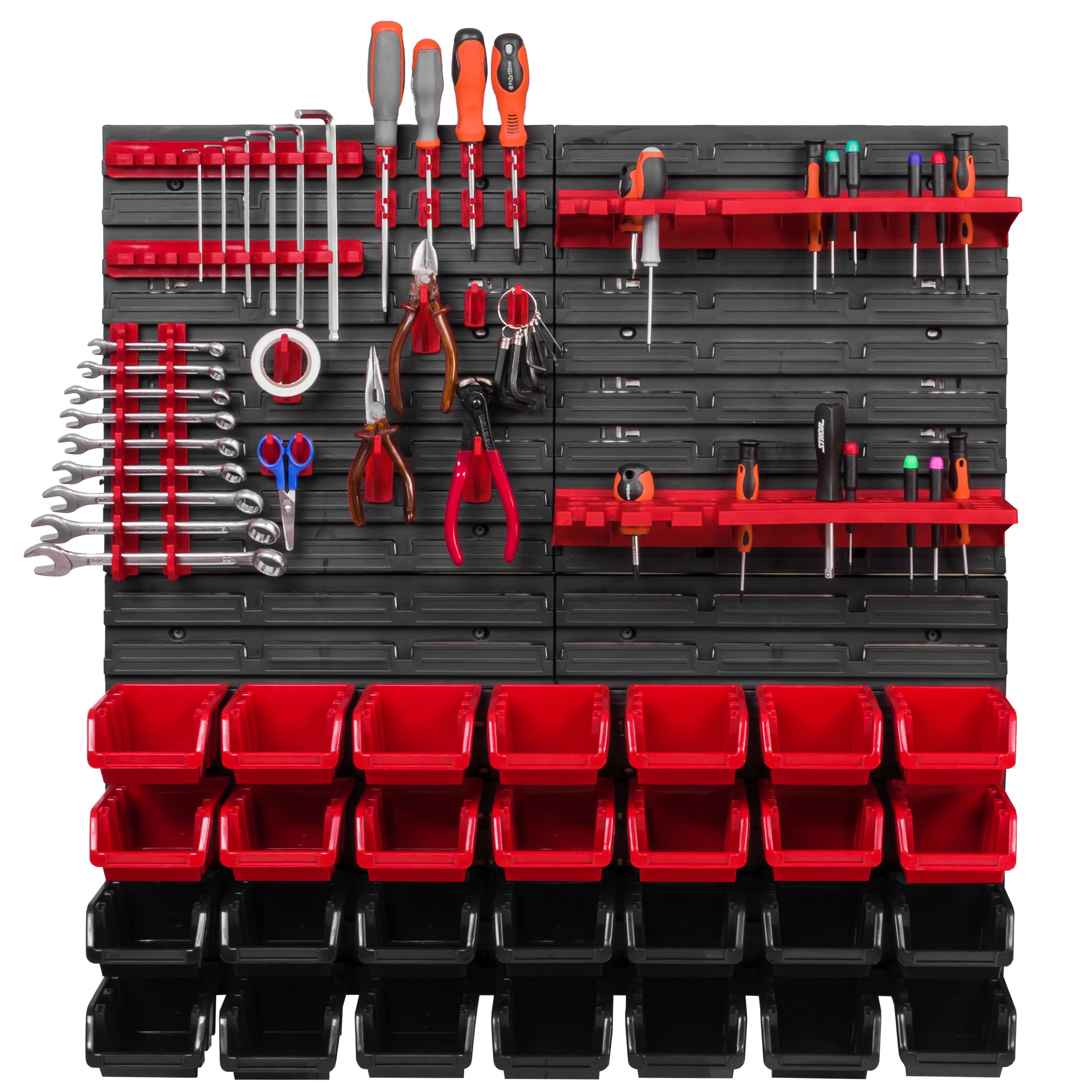 Stapelboxen Werkzeughalter Wandregal Werkstattregal Werkzeugwand