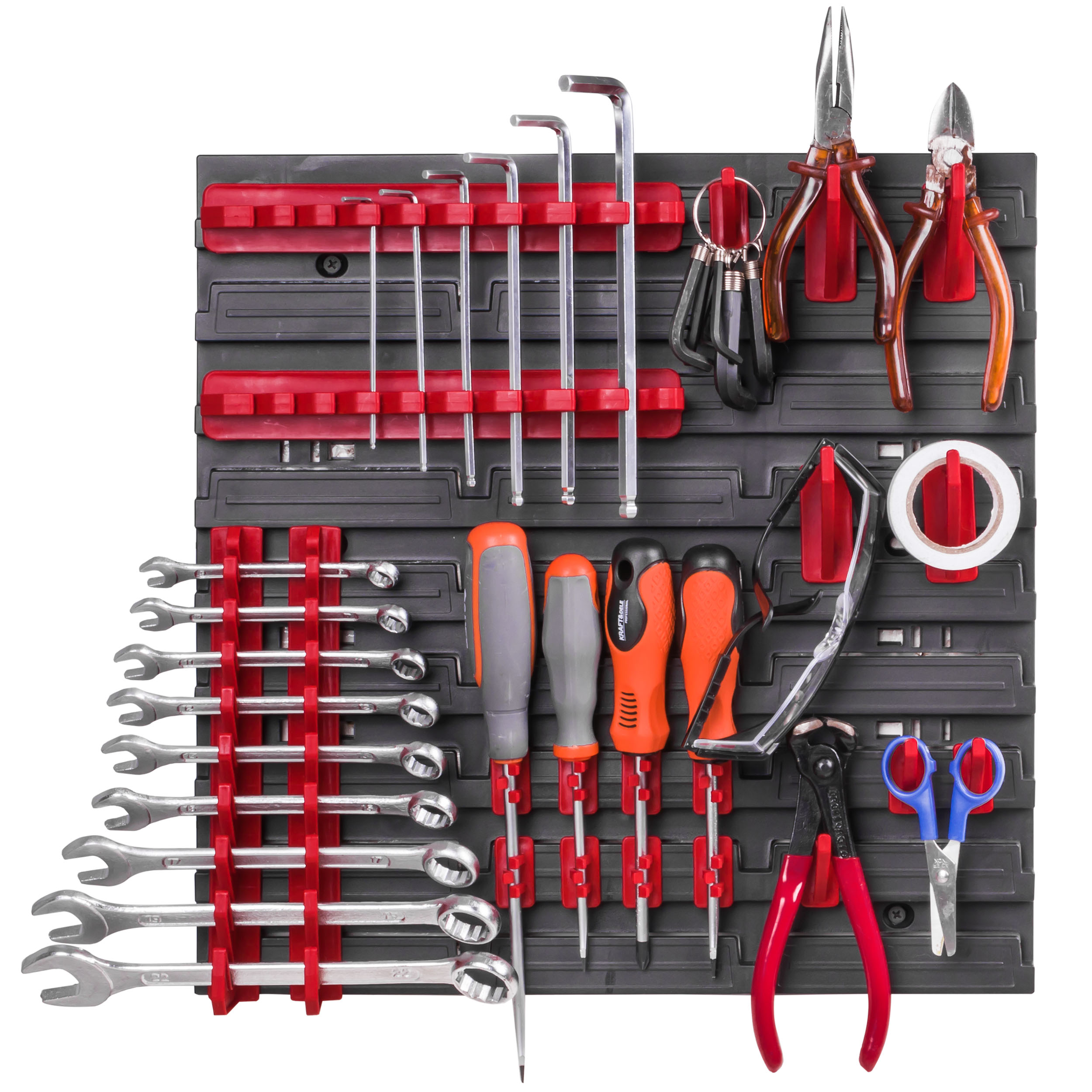 Lagersystem Wandregal Werkzeughalterungen Werkzeugwand Werkstatt