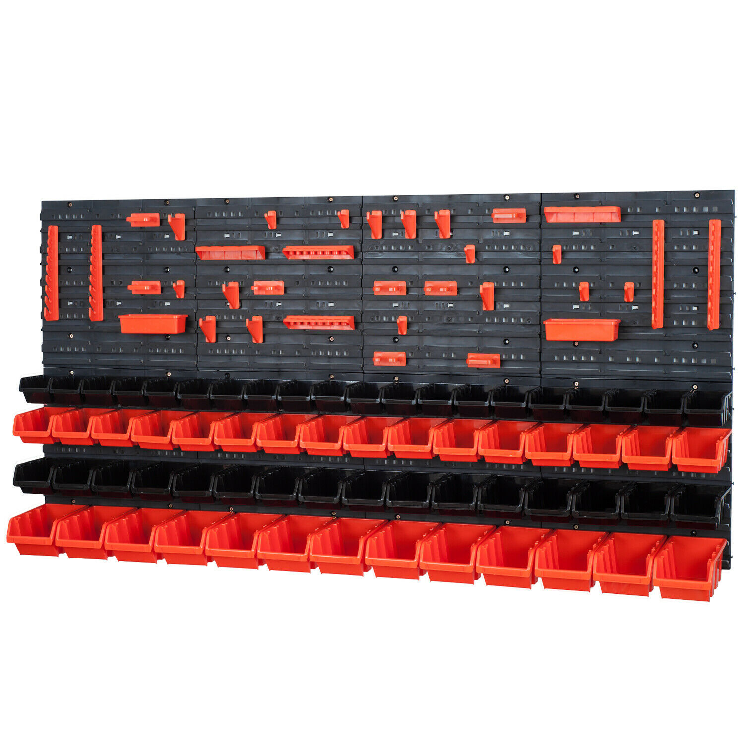 Wandplatte Wandregal Halteschienen Stapelbox Werkzeugwand Werkstatt