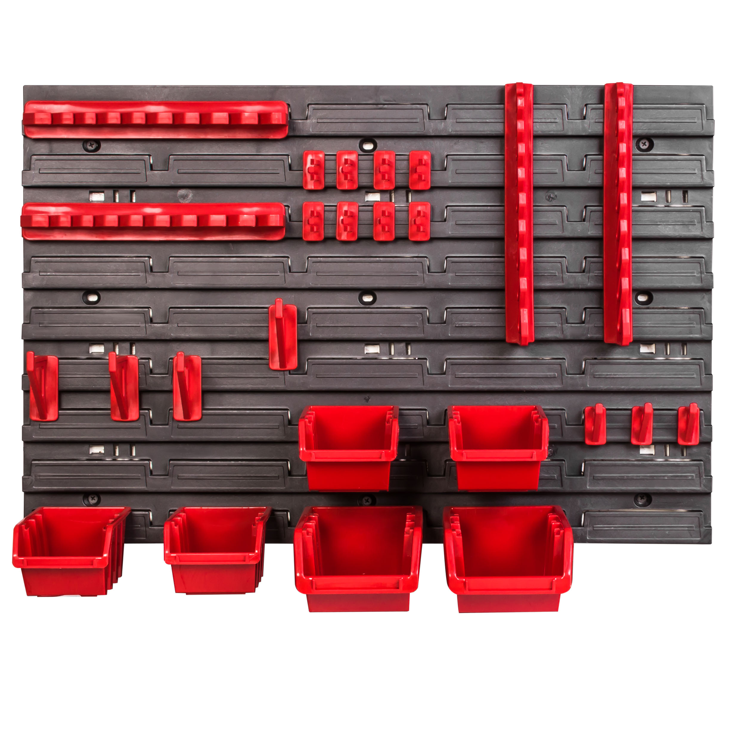 Lagersystem Wandregal 58x39 cm, Werkzeughalterungen, 6 stck