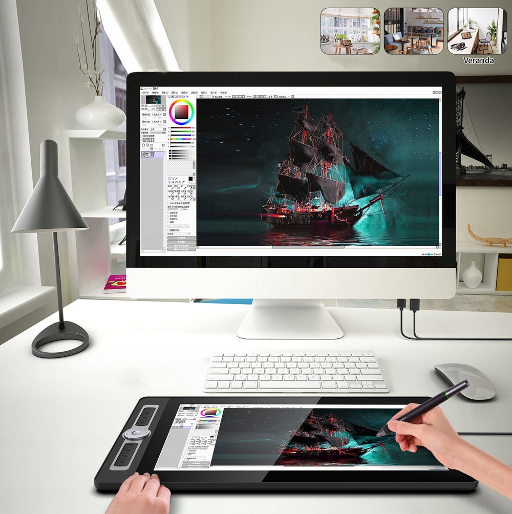 Bosto Graphic Tablet Bt-16Hd Pro - BOSTO | Sklep EMPIK.COM