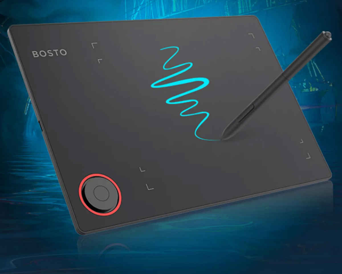 Tablet Graficzny Bez Podlaczania Do Komputera Bosto Graphic Tablet T608 - BOSTO | Sklep EMPIK.COM