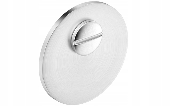 SZYLD DOLNY 3S OKRĄGŁY STAL NIERDZEWNA BLOKADA WC