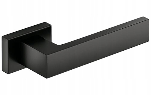 KLAMKA DRZWIOWA CUBE RT KOLOR CZARNY PREMIUM