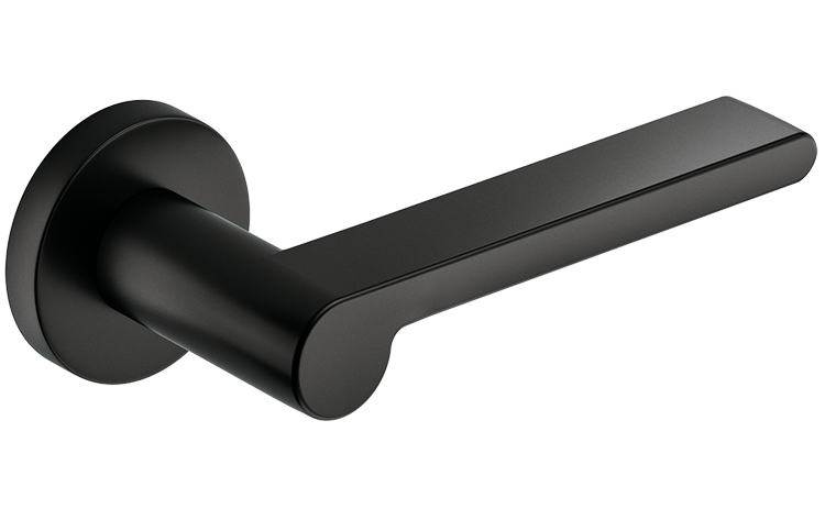 KLAMKA DRZWIOWA PREMIUM PANDORA R KOLOR CZARNY