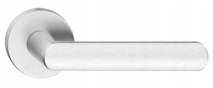 KLAMKA DRZWIOWA LUNA SLIM CHROM SZCZOTKOWANY MAT