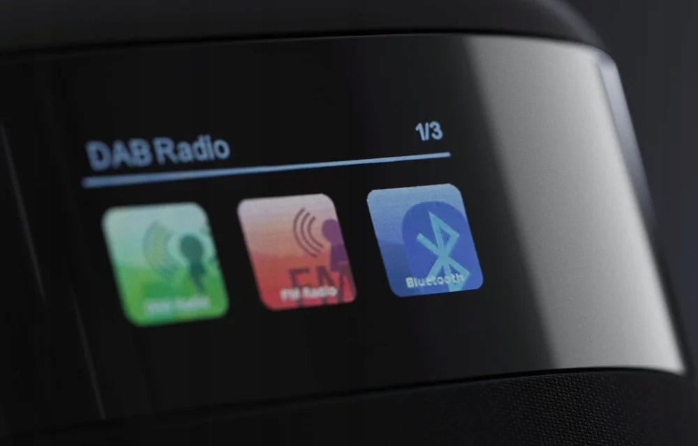 Radio sieciowo-bateryjne przenośne DAB+, FM Pinell Compact +